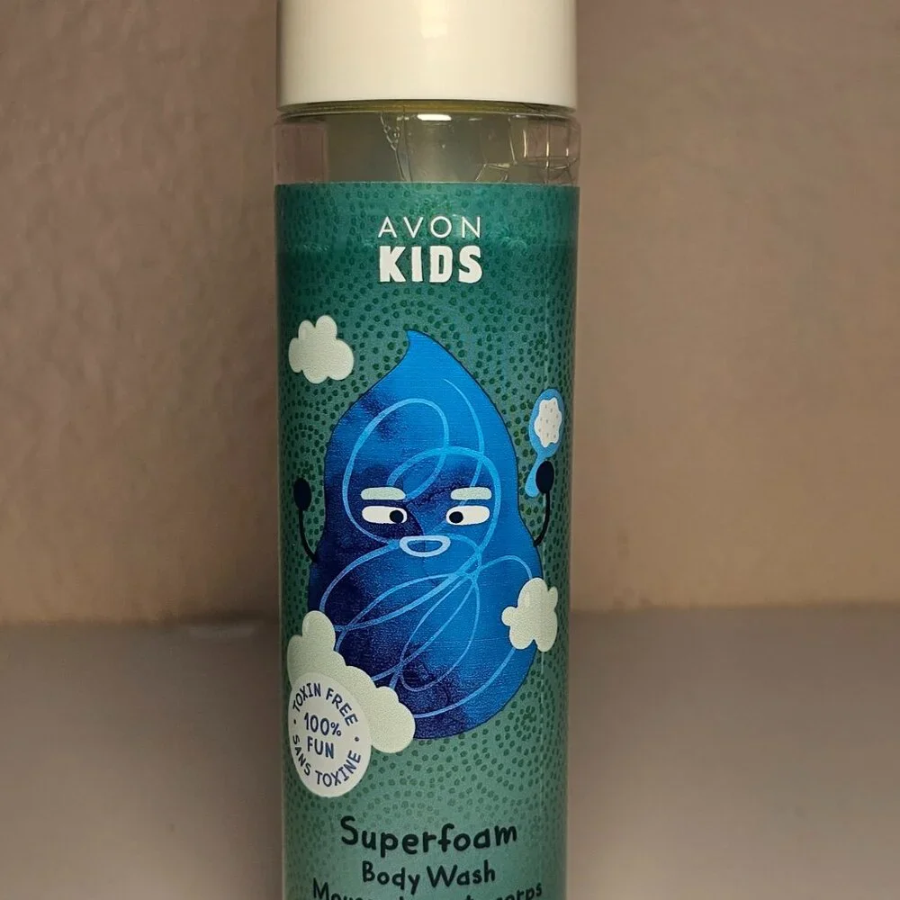 Avon Kids Superfoam Body Wash - Sea Splash 8.4 fl oz Brand New
